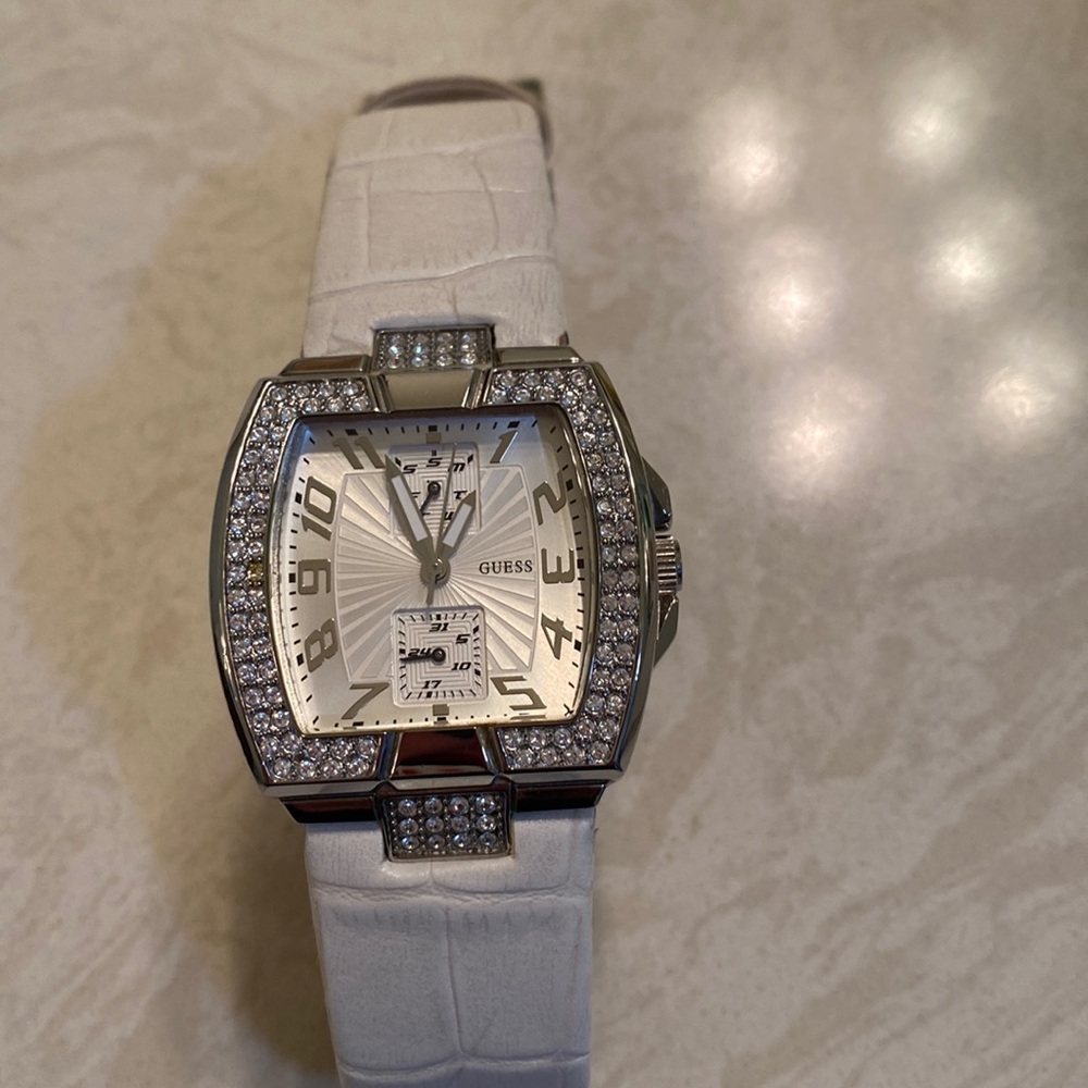 Guess Watch , leather band